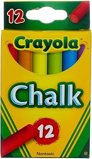 Crayola Colored Chalk Sticks 12 Count - 2 Packs