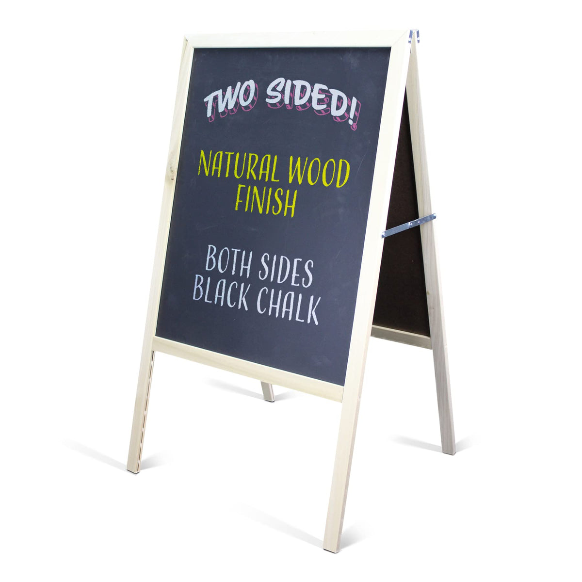 Flipside Products Natural Wood / 1 / Black Chalk/Black Chalk Chalkboards