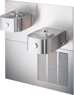 Halsey Taylor 7.5gph Round Front Ss Barrier-free Water Cooler