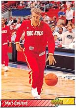 Basketball NBA 1992-93 Upper Deck #99 Matt Bullard #99 NM Rockets