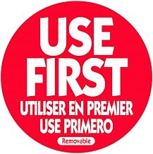 National Checking Company Use First Removable Label, 2 inch - 500/Case