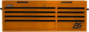Homak RS Pro, 54in. RS PRO 8 DWR TOP Chest with Outlet-Orange, Width 54 in, Height 21.375 in, Color Orange, Model# OG02065800