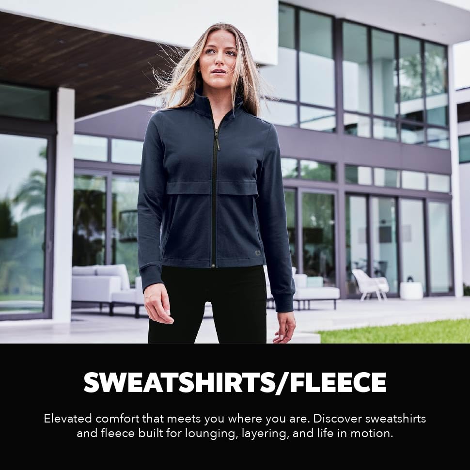 Women's Regain 1/2-Zip - Lightweight Athletic Pullover by OGIO – Medium, Blacktop, Model LOG172
