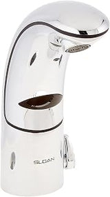 Sloan Optima EAF-100-ISM Sensor Faucet, Polished Chrome, 1.5 GPM, Hardwired | Commercial sensor faucet, Hardwired, Deck Mounted, Integrated Side Mixer, Polished Chrome, Aerated Spray, 3335004