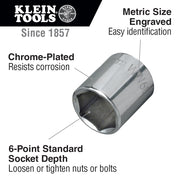 18 mm Metric 6-Point Socket by KLEIN TOOLS – 18-mm, Blend, Model 65918