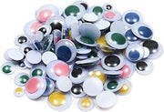 Wiggle Eyes Classroom Pack, 1,000 Pieces per Pack