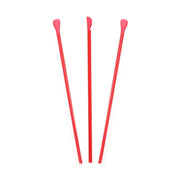 RJSS10 Jumbo Spoon Straw, 10.25, Plastic, Red, 300/pack, 18 Packs/carton