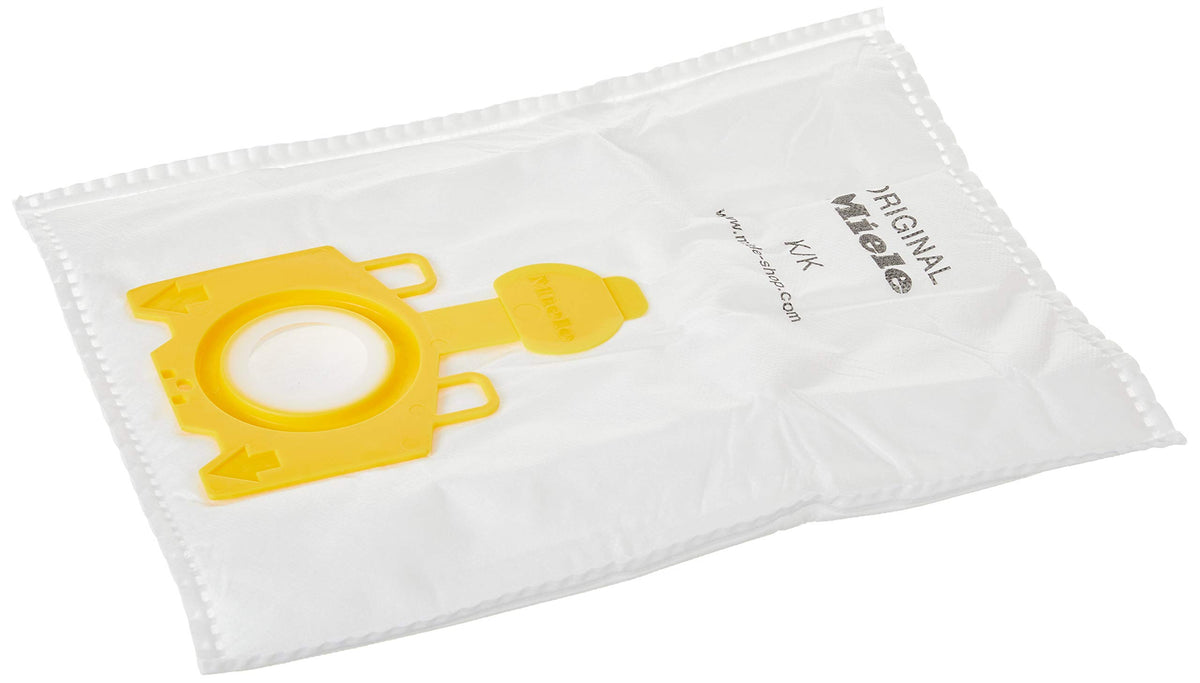 KK Vacuum Cleaner Bags for Miele Swing H1 & QuickStep Stick Vacuum – K Bags, Paper, yellow, Model 10123240