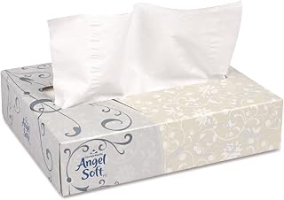 Georgia Pacific 48550 Facial Tissue, White, 50 Sheets/Box, 60 Boxes/Carton