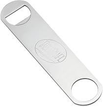Tablecraft 396 Pocket Bottle Opener, 7" Flat, Dishwasher Safe, Stainless Steel, 36 Each per case