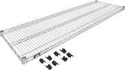 Nexel Global Industrial 60" W x 18" D Chrome Wire Shelf