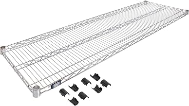 Nexel Global Industrial 60" W x 18" D Chrome Wire Shelf