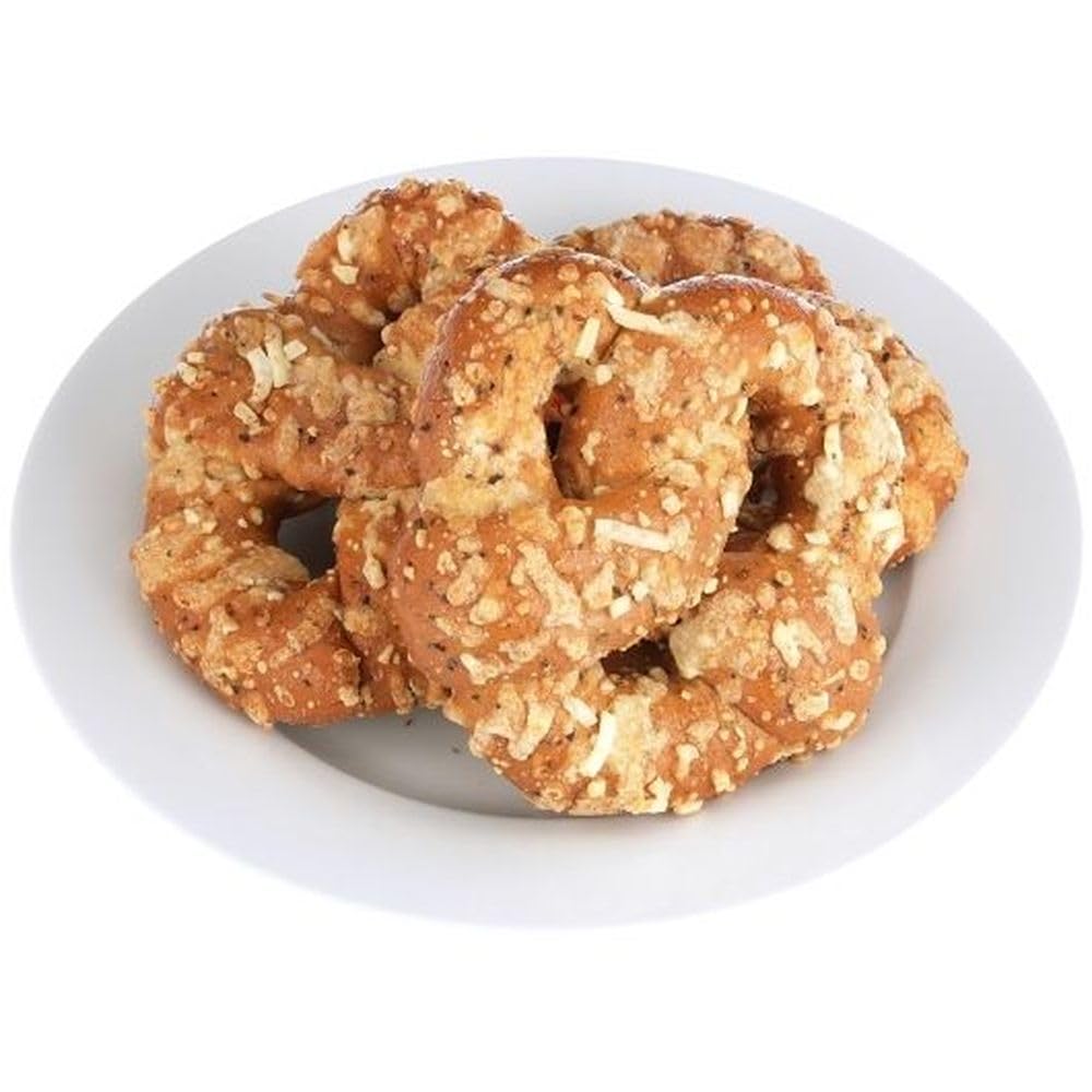 Kim and Scotts Pizza Stuffed Pretzels by J and J Snack Foods – 6 Ounce, Pack of 24