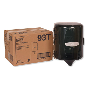 Centrefeed Hand Towel Dispenser - M by Tork – Plastic, Smoke and Gray, Model 93T