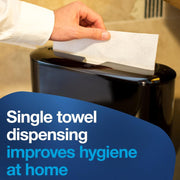 Xpress Paper Towel Dispenser Black H by Tork – H2/H23, Plastic, Black, Model 302028