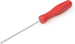 TEKTON 1/8 Inch Slotted Hard Handle Screwdriver | DSS31125 | Made in USA