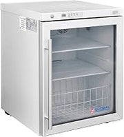 Global Industrial Undercounter Laboratory Refrigerator, Glass Door Key Lock
