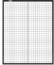 Global Industrial Machine Wire Guard Panel, 4'W, Black