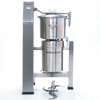 2-Speed Vertical Cutter Mixer Food Processor with 31-Quart Stainless Tilt Cutter Bowl by Robot Coupe – Stainless, Grey, Model R30T