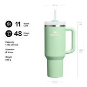 Flowstate Tumbler by by STANLEY – 1.18 liters, Edelstahl, Pistachio, Model 10-13230-063