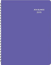 AT-A-GLANCE Weekly / Monthly Appointment Book / Planner 2016, Beautiful Day, 8.5 x 11 Inches, Lavender (938P-905)