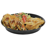 Sandwich Tray Round Black Polypropylene - 10 3/8" Dia by HUBERT – Plastic, Black, Model AB47I