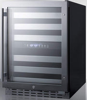 Summit 46 Bottle Built-In Wine Cellar by Summit Appliance – 34.5 liters, Stainless Steel, Model ALWC532