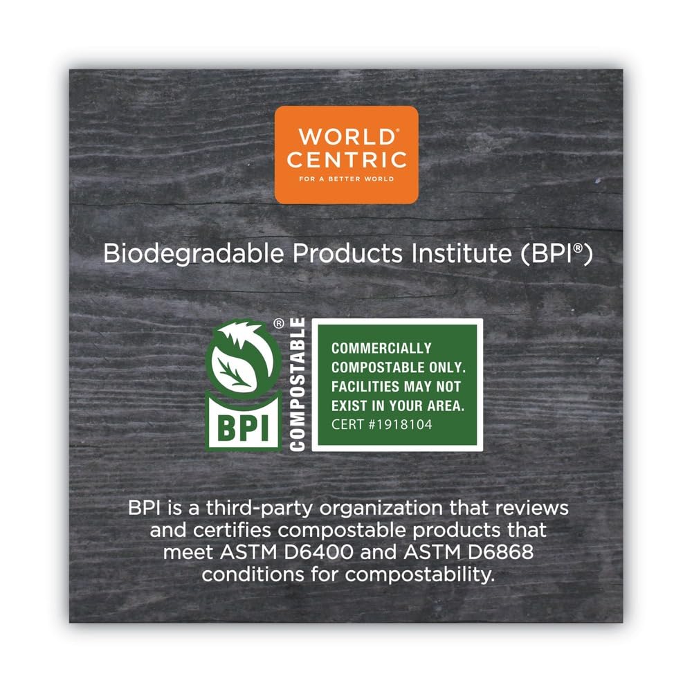 World Centric 6" Compostable Soup Spoons - Wrapped - Case of 750 - Made from TPLA Compostable Plastic - SO-PS-I – Product Details