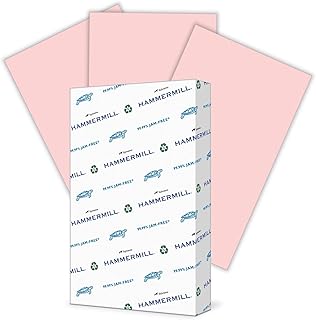 Hammermill International Paper Company 103390 Multipurpose Paper, 20lb., 8-1/2-Inch x14-Inch, Pink