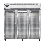 Three Section Reach In Glass Door Refrigerator by Continental Refrigerator – Model 3R-GD