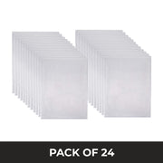 Double-Sided All Clear Vinyl Menu Cover | Two-Sided 2 View Plastic Menu Holder | Slip in Top-Loading Cover | Wipeable by Risch – 8.5 Inches by 11 Inches - 8 Gauge, Model 100 8.5X11