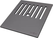15 x 13 inch Textured Gray Finish Cutting Board With Dish Plate Caddy for Ruvati Workstation Sinks - RVA1226GR