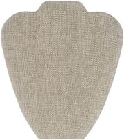 Necklace Display Easel Burlap 8 5/8" H