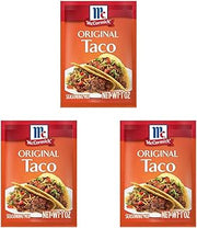 McCormick Original Taco Seasoning Mix, 1 oz (Pack of 3)