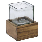 Single Jar Riser by CAL-MIL – Wood, Model 3427-3-99