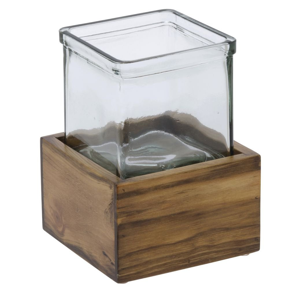 Single Jar Riser by CAL-MIL – Wood, Model 3427-3-99