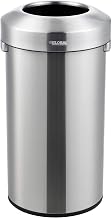 Global Industrial 16 Gallon Stainless Steel Round Open Top Receptacle