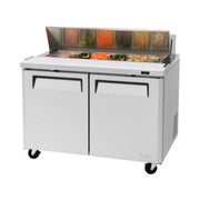 Turbo Air (2) Door (12) Pan / 12.0 cu. ft. / Silver Refrigerators