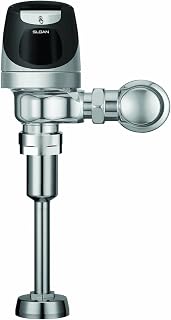 Sloan Valve SOLIS 8186-0.5 SOLIS Solar Powered Urinal Flushometer, Chrome