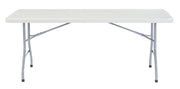 (4 Pack NPS 30 x 72 Heavy Duty Folding Table by National Public Seating – 30 inches x 72 inches x 29.5 inches, Plastic, Grey, Pack of 4