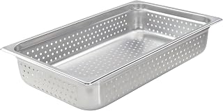 Winco 18.2 qt Full Size Silver Stainless Steel Steam Table Pan (Set of 12)