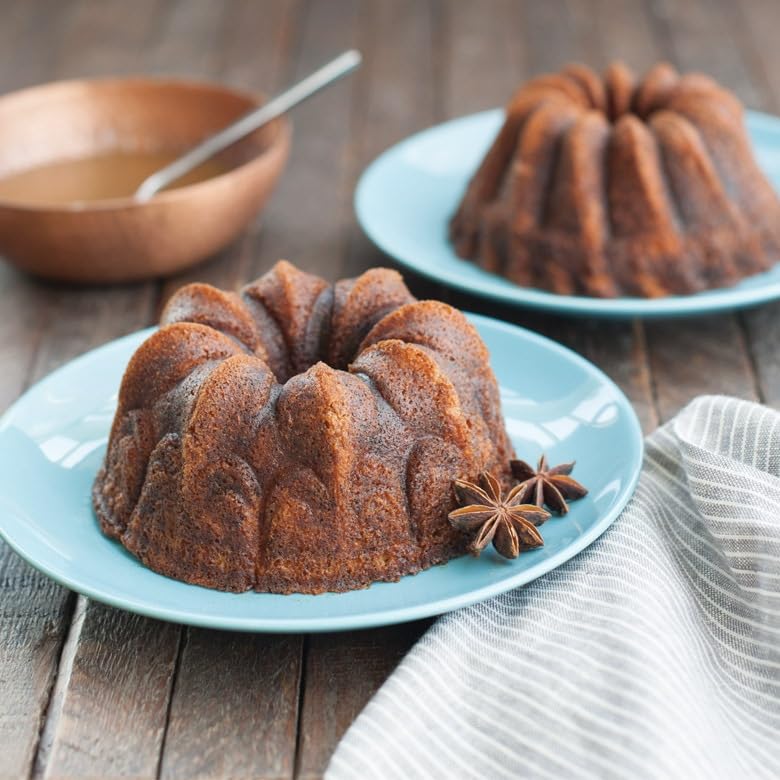 Nordic Ware Graphite / Duet / 5 Cup Bundt Pans