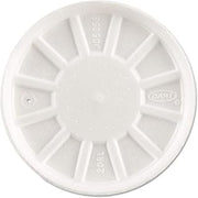 DART Vented Foam Lids, Fits 6-32oz Cups, White, 500/Carton, Sold as 1 Carton