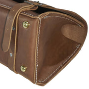 Deluxe Leather Tool Bag by KLEIN TOOLS – 24-Inch, Leather, Tan, Model 5108-24