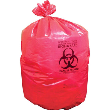 Healthcare Liners by Heritage Bag by HBC – 1 Count (Pack of 200), 45.0 gallons, Plastic, Red, Pack of 200