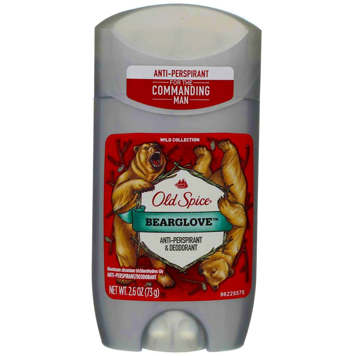 Wild Collection Bearglove Antiperspirant Deodorant Invisible Solid by Old Spice – 2.6 Ounce (Pack of 10), Pack of 10, Model PPAX1382130