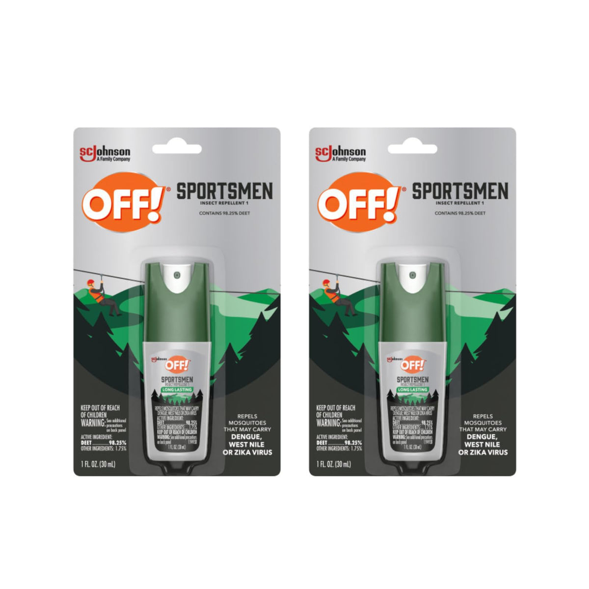 Deep Woods Insect Spray 1 Ounce (Pack of 2) by OFF! – 1 Ounce (Pack of 2), Pack of 2, Model 01849