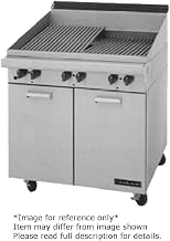 Garland M34BT Master Series Heavy Duty Gas Range with 34" Briquette Charbroiler & Modular