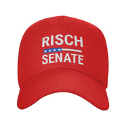 Risch Senate Hat Jim Risch 2026 Idaho hat Baseball Cap Unisex by generic – One Size, Black 03, Model Hat-Gray-48