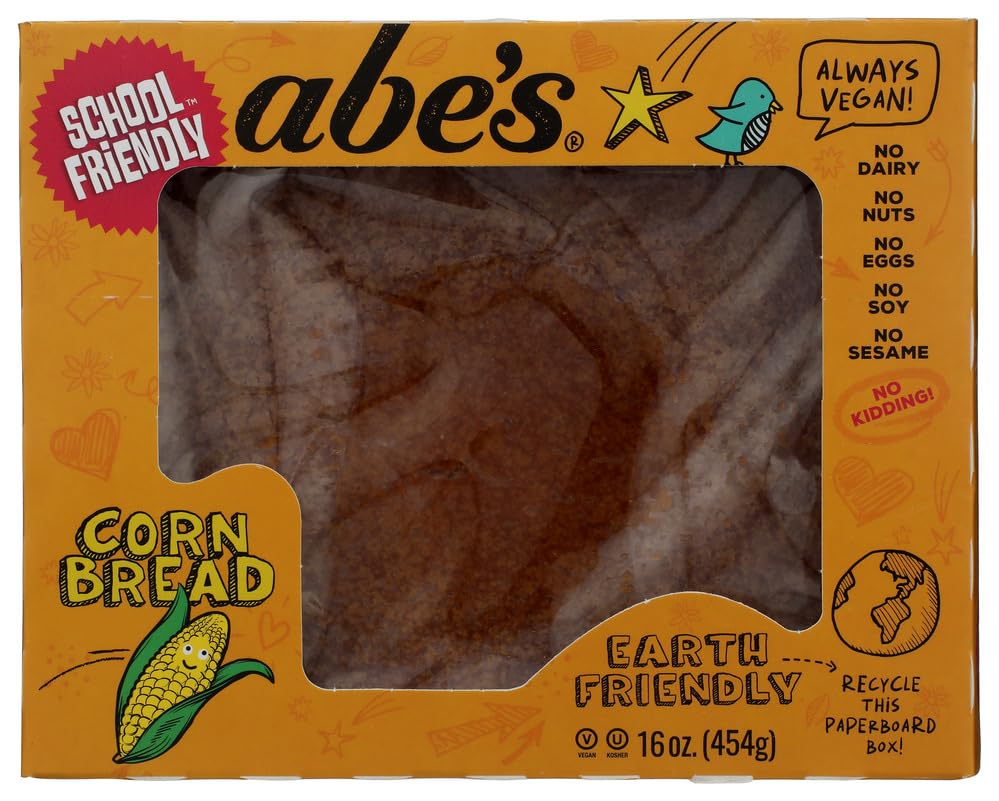 Cornbread Loaf by Abe's – 16 Ounce, Model 0044261724374